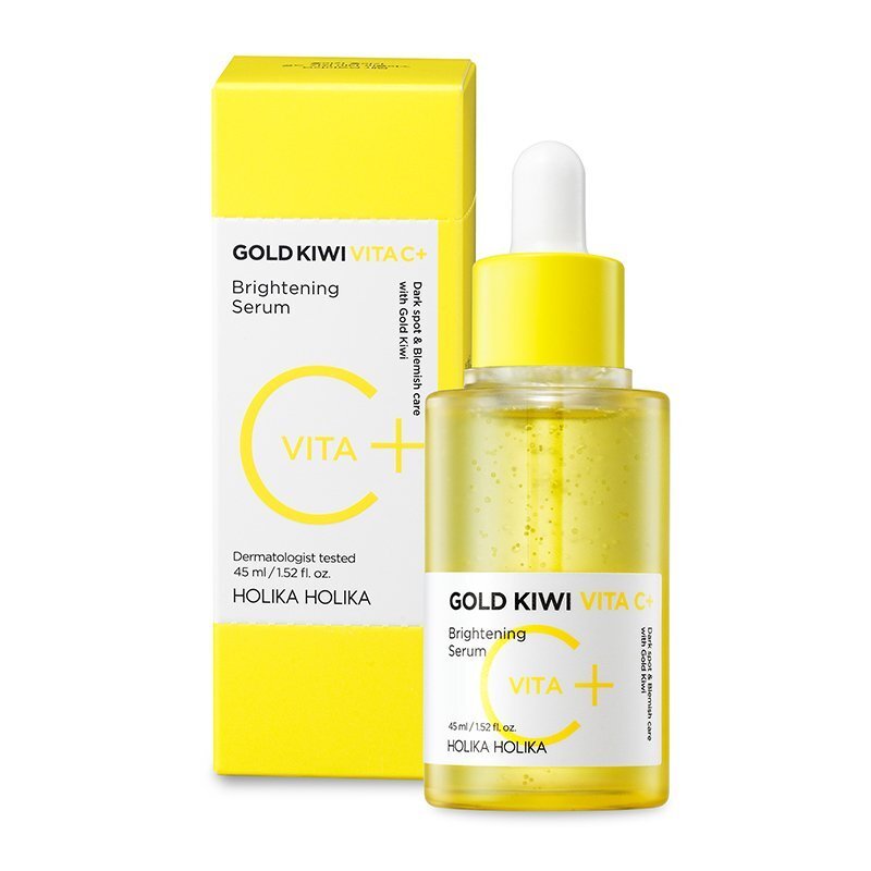 Holika Holika Gold Kiwi Vita C+ Brightening Serum – šviesinamasis serumas